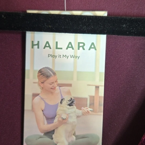 Halara-Wine velvet V neck long sleeved dress with ruffled bottom Sz S. NWT. - Picture 2 of 8